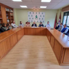 Reunión ayer del Comité Ejecutivo de Asaja León. DL