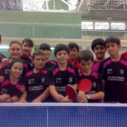 La representación leonesa realizó un gran papel en el campeonato territorial benjamín.