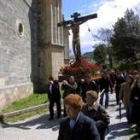 El Cristo de la Esperanza salió en procesión desde la Iglesia de San Nicolás