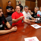 Pedro Carbajo, Aníbal Merayo, Santiago Macías, Oli Vega, Esther Gutiérrez y Damián Tascón.