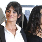 Imagen de archivo de las actrices Penelope Cruz y Salma Hayek, ambas latinas y entre las más cotizadas de Hollywood .