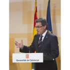 El presidente de la Generalitat, Artur Mas.