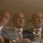 El ministro De Guindos, en Bruselas.