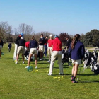 El torneo Blume Golf que se disputó la pasada edición en las instalaciones de San Miguel del Camino. DL.