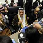El ministro saudí de energía en la última reunión de la Opep. HERBERT PFARRHOFER