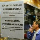 Los locales de más de 100 metros cuadrados tienen hasta mañana para adaptarse a la ley