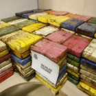 Droga intervenida en el laboratorio de cocaína en Villanueva de Perales.