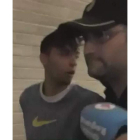 El Guacho, instantes después de ser detenido. 7RMC