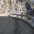 Carretera de Ocejo de la Peña, en el término municipal de Cistierna.