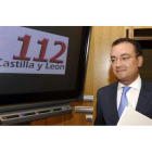 El director general de Protección Civil de la Comunidad, Fernando Salguero, ayer.
