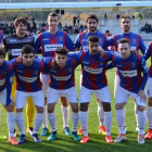 Jorge García, primero por la derecha, es el primer fichaje de la Ponferradina procedente del Leioa. BESOCCER
