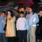 Representación del Gobierno en Torrejón para recibir a los muertos