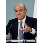 El ministro de Economía, Luis de Guindos. CHEMA MOYA