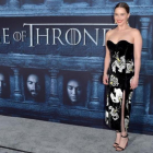 Emilia Clarke, que da vida a Daenerys Targaryen, en la presentación de la sexta temporada de 'Juego de tronos'.