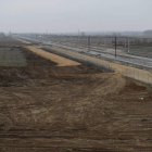 Imagen de parte de los extensos terrenos de la plataforma. JESÚS