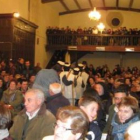 La iglesia de llenó a rebosar para asistir a la misa del Gallo y a la pastorada.