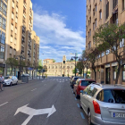 Árboles en Gran Vía de San Marcos tras la poda