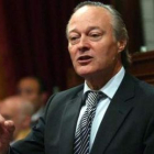 Josep Piqué, presidente de Vueling, llega esta tarde a León