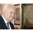 El ministro Moratinos.