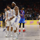 El Real Madrid tumba al Barcelona en semifinales y jugará la final de la Euroliga. SERGIO PÉREZ