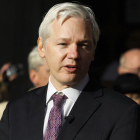 Imagen de Julian Assange, el 5 de diciembre del 2011.