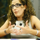 Natalia Rodríguez Picallo, en su comparecencia de ayer.