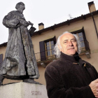 El cantautor leonés Amancio Prada, ayer en Segovia.
