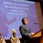 Mañueco cierra el congreso de policías locales. NACHO GALLEGO
