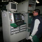Trabajadores de la multinacional del vidrio Vitro Cristalglass, en una imagen de archivo