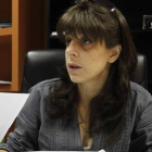 La ex alcaldesa, Cristina López, durante su etapa al frente del Ayuntamiento.