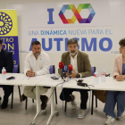 Momento de la presentación del convenio. DL