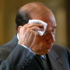 Berlusconi, durante el juicio por sobornar a jueces