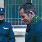 Iñaki Urdangarin sale de los juzgados de Palma, el 23 de febrero.