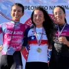 Aranza Villalón, flamante campeona contrarreloj de Chile. ENEICAT CM TEAM