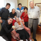 Manola Rodríguez Nieto posó el domingo junto a su familia para celebrar su cumpleaños.