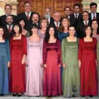Imagen de los componentes del coro burgalés Interlude