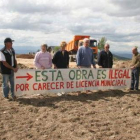 Imagen de archivo de una protesta vecinal en El Acebo.