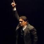 Antonio Canales, durante su interpretación en «Carmen, Carmela»