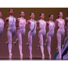 Bailarinas del Ballet Nacional de Cuba que interpretarán la pieza ‘Séptima Sinfonía’. ROLANDO PUJOL