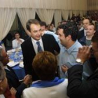El líder de los socialistas reunió en Ponferrada a 1.100 afiliados y simpatizantes de su partido