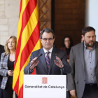 El presidente catalán Artur Mas da a conocer los detalles sobre la consulta.