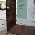 Herr inaugura una exposición de dibujos que han hecho los niños asturianos. ALBERTO MORANTE