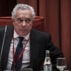 Luis Delso, presidente de Isolux Corsán, en su comparecencia en la comisión de investigación del 'caso Pujol', en el Parlament.