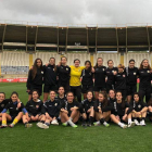 Formación del equipo del Olímpico de León que finaliza en la cuarta posición de la Primera Nacional Femenina. DL