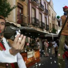 El mercado barroco es uno de los platos fuertes de las fiestas de La Bañeza.