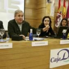 Presentación del proyecto Objetivo 2015, ayer en el Club de Prensa