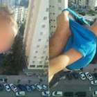 Capturas de las imágenes compartidas por un padre en Facebook.