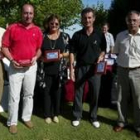 El tercer equipo, junto al director de Diario de León, Fernando Aller