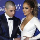Jennifer Lopez y Casper Smart en Las Vegas, el pasado enero.