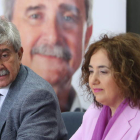 Marín y Pilar Marqués, en la campaña.